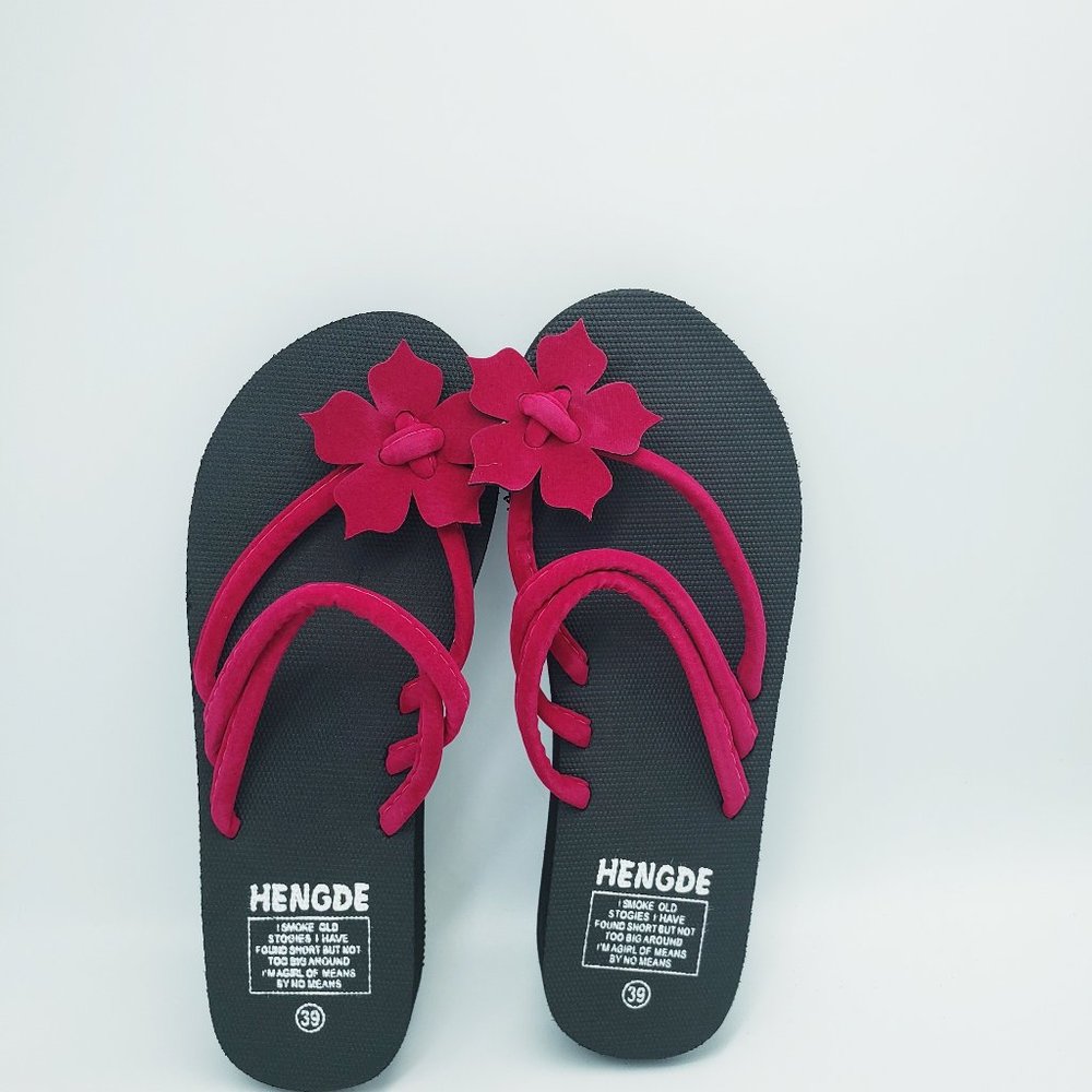 Floral Slippers